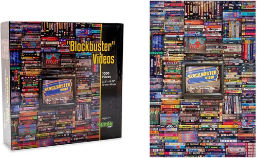 Blockbuster Era 1000-Piece Jigsaw Puzzle Blockbuster Era 1000-Piece Jigsaw Puzzle - Puzzle