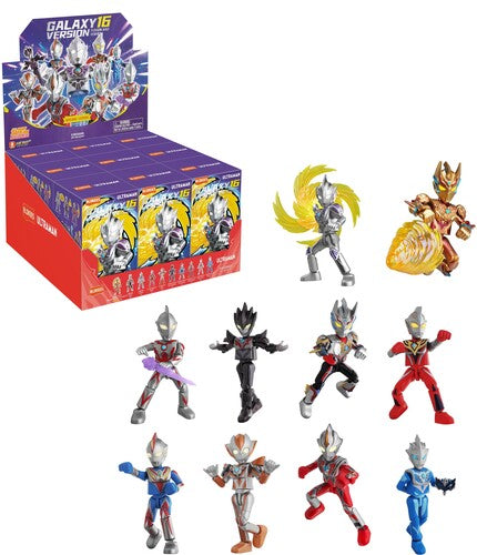 Blokees - Ultraman Gv16 Wave 16 9Ct Pdq Display Blokees - Ultraman - Galaxy Version - 16: Fusion and Rebirth 9CT PDQ Display - 9-Disc Collectibles