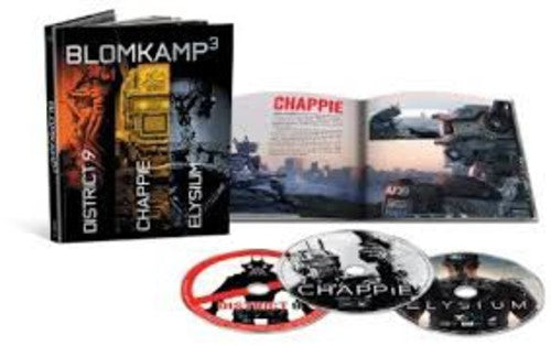 Blomkamp3 Chappie / District 9 / Elysium - 3-Disc Blu-Ray Set