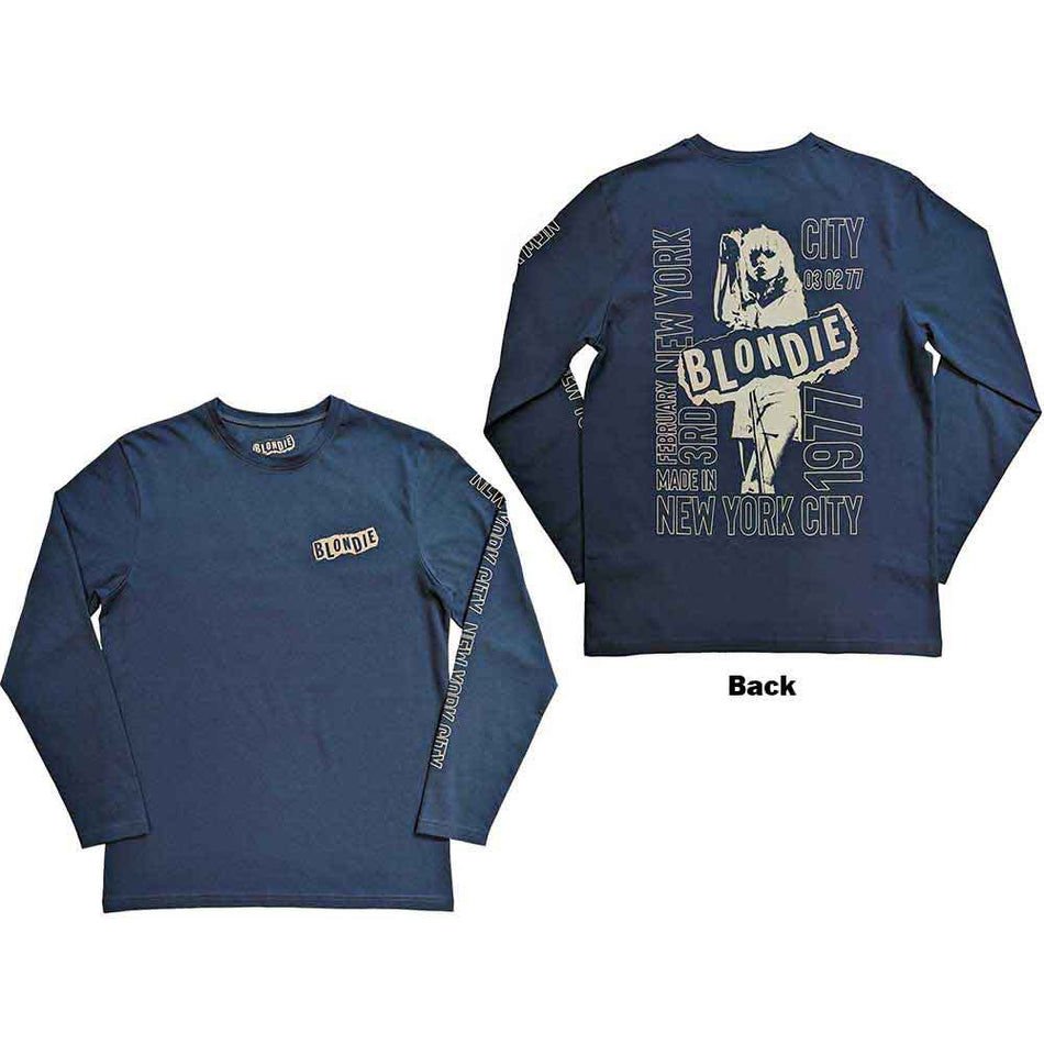 Blondie NYC '77 Blue