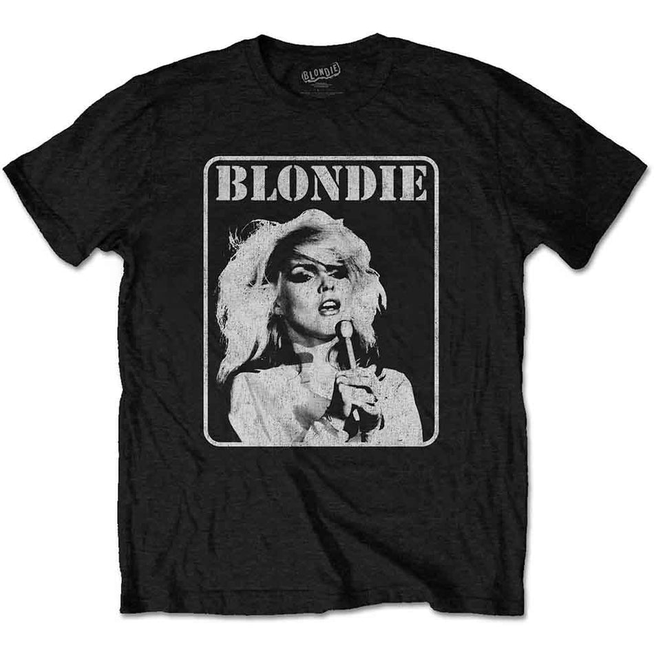 Blondie Presente Poster Black