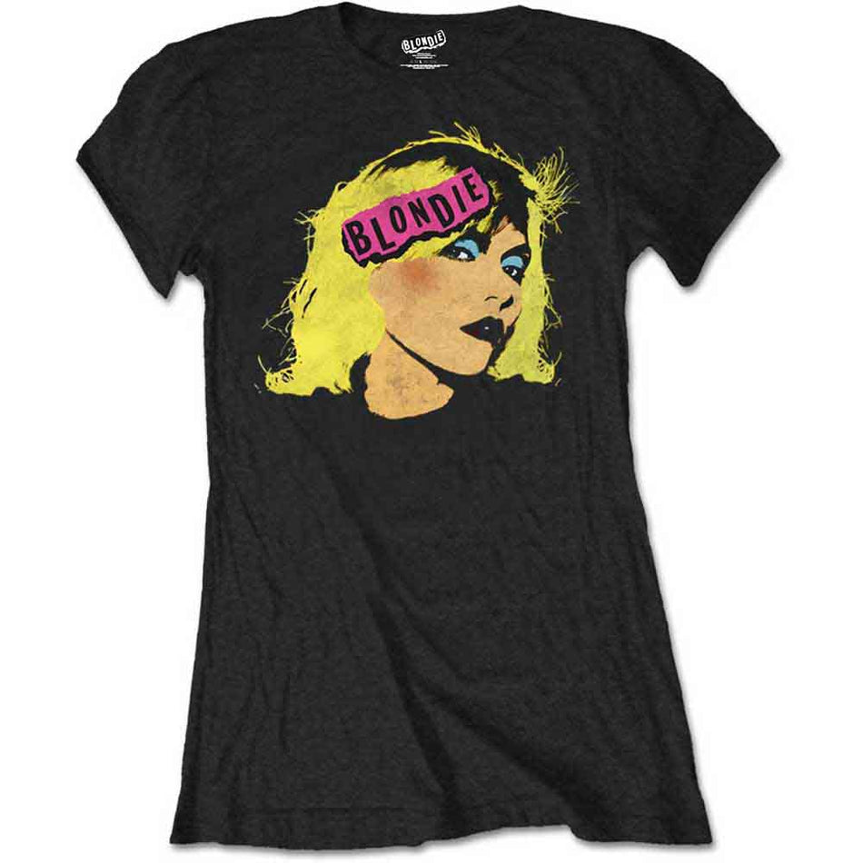 Blondie Punk Logo Black