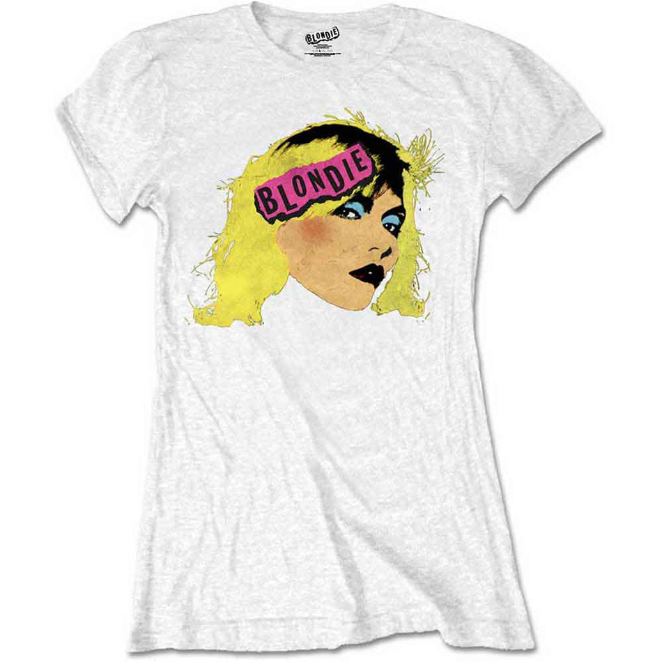Blondie Punk Logo White