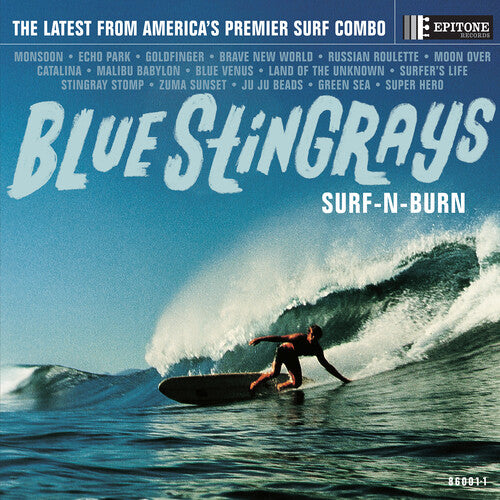 Blue Stingrays Surf-N-Burn - Record Album - Vinyl LP