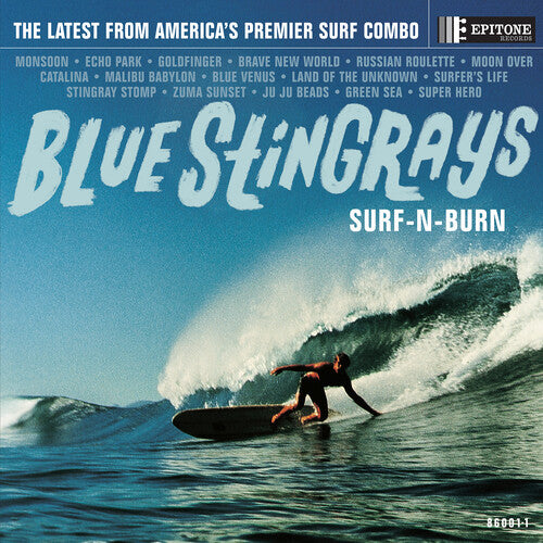 Blue Stingrays Surf-N-Burn - Record Album - Vinyl LP