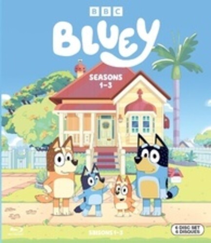 Bluey: Seasons 1-3 Bluey: Seasons 1-3 - 6-Disc Blu-Ray Set