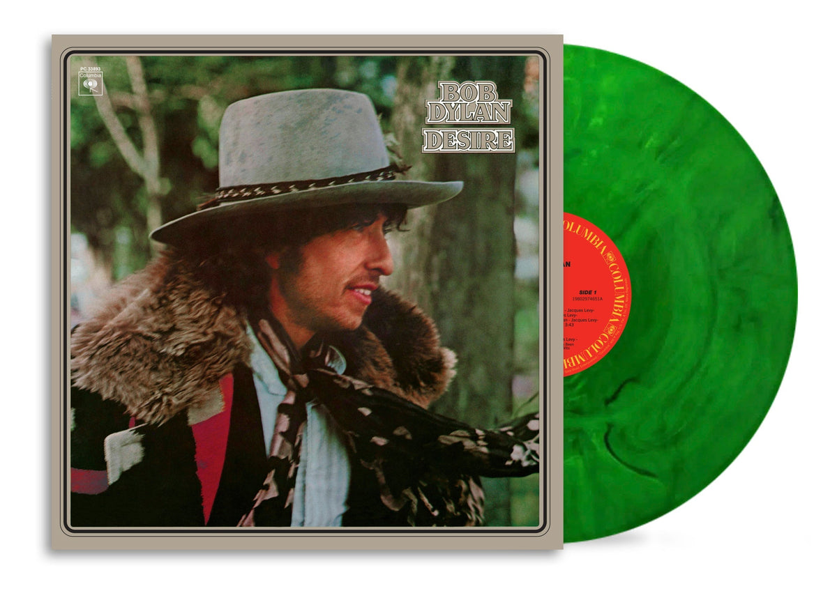 Bob Dylan Desire (Indie Exclusive) [Cypress Green Marbled Vinyl]
