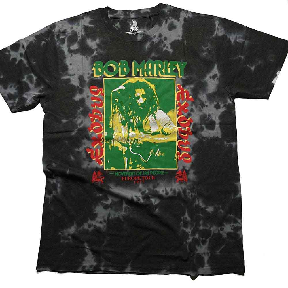 Bob Marley Exodus Tie-Dye Black