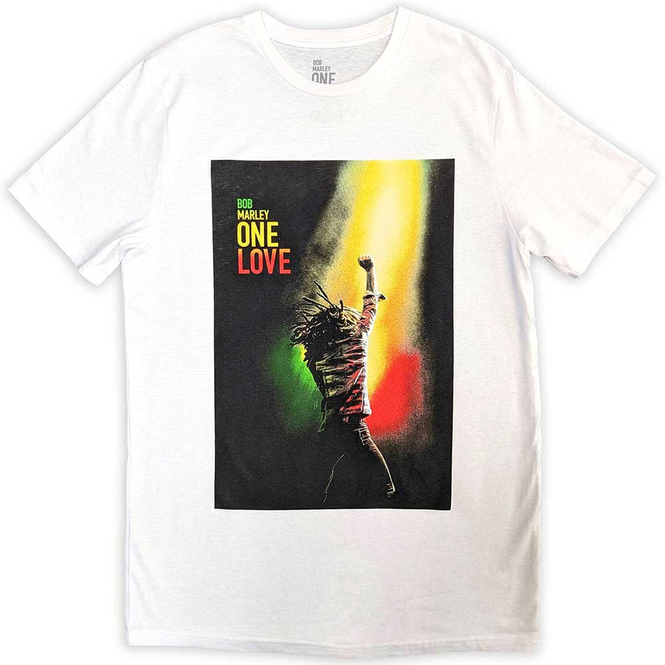 Bob Marley One Love Movie Poster White