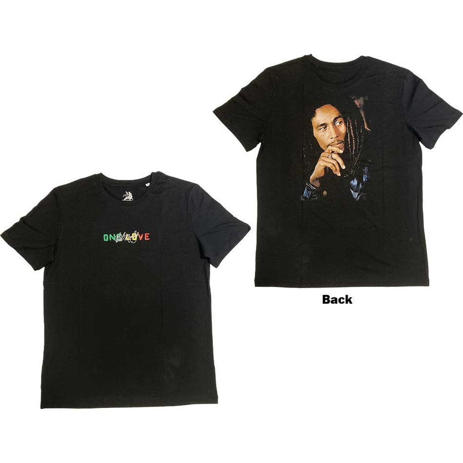 Bob Marley One Love Portrait Black
