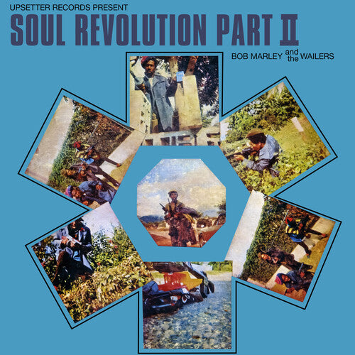 Bob Marley & The Wailers Soul Revolution II - Smoky Blue - Record Album - Vinyl LP