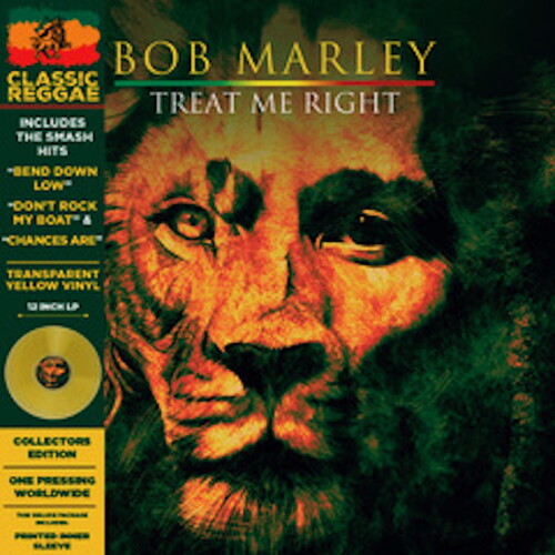 Bob Marley Treat Me Right - Record Album - Vinyl LP