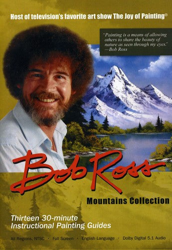 Bob Ross Joy of Painting Series: Mountains - 3-Disc DVD Set