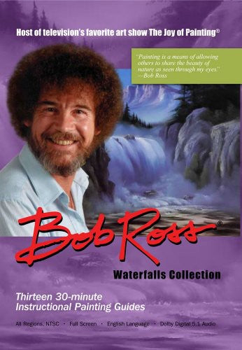 Bob Ross Joy of Painting: Waterfalls Collection - 3-Disc DVD Set