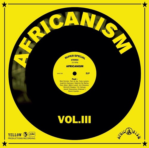 Bob Sinclar Africanism Vol 3 - Double Record Album - Vinyl LP