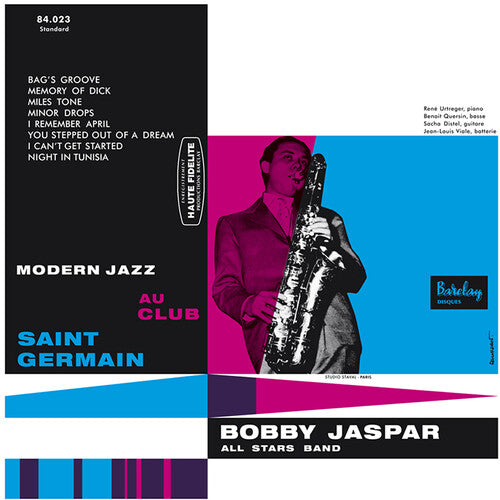 Bobby Jaspar Modern Jazz Au Club Sa - Record Album - Vinyl LP