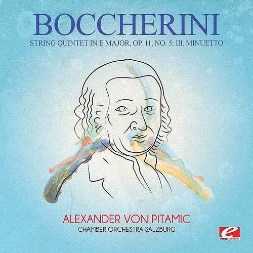 Boccherini String Quintet in E Major Op 11 No 5 - CD Album