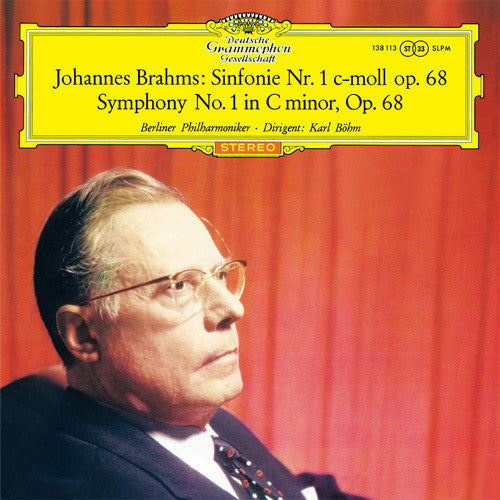 Bohm, Karl /Berliner Philharmoniker Brahms: Symphony No. 1 In C Minor Op. 68 - Record Album - Vinyl LP