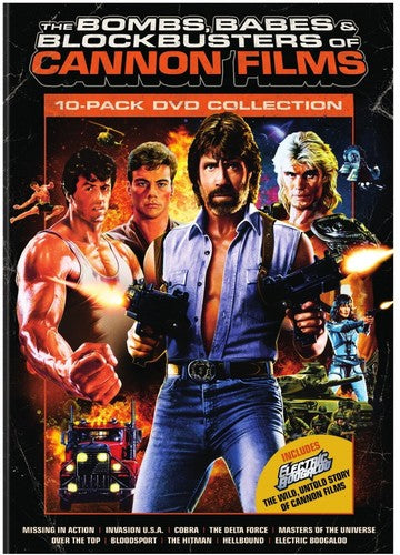 Bombs, Babes & Blockbusters of Cannon Films - 10-Disc DVD Set