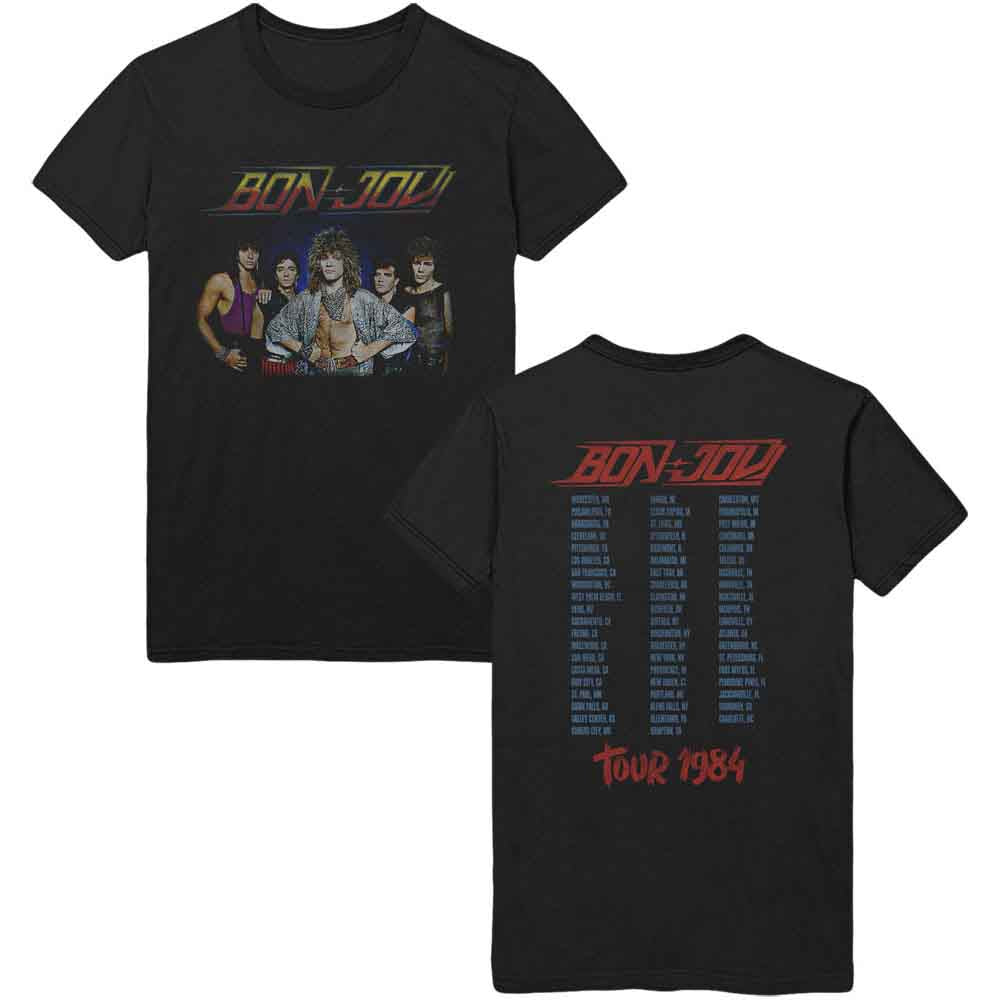 Bon Jovi Tour '84 Black