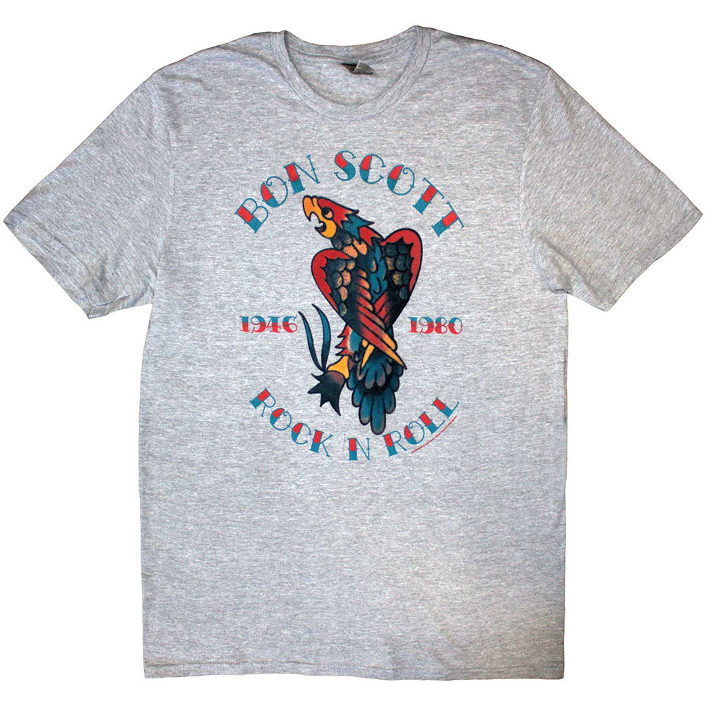 Bon Scott Rock N Roll Grey