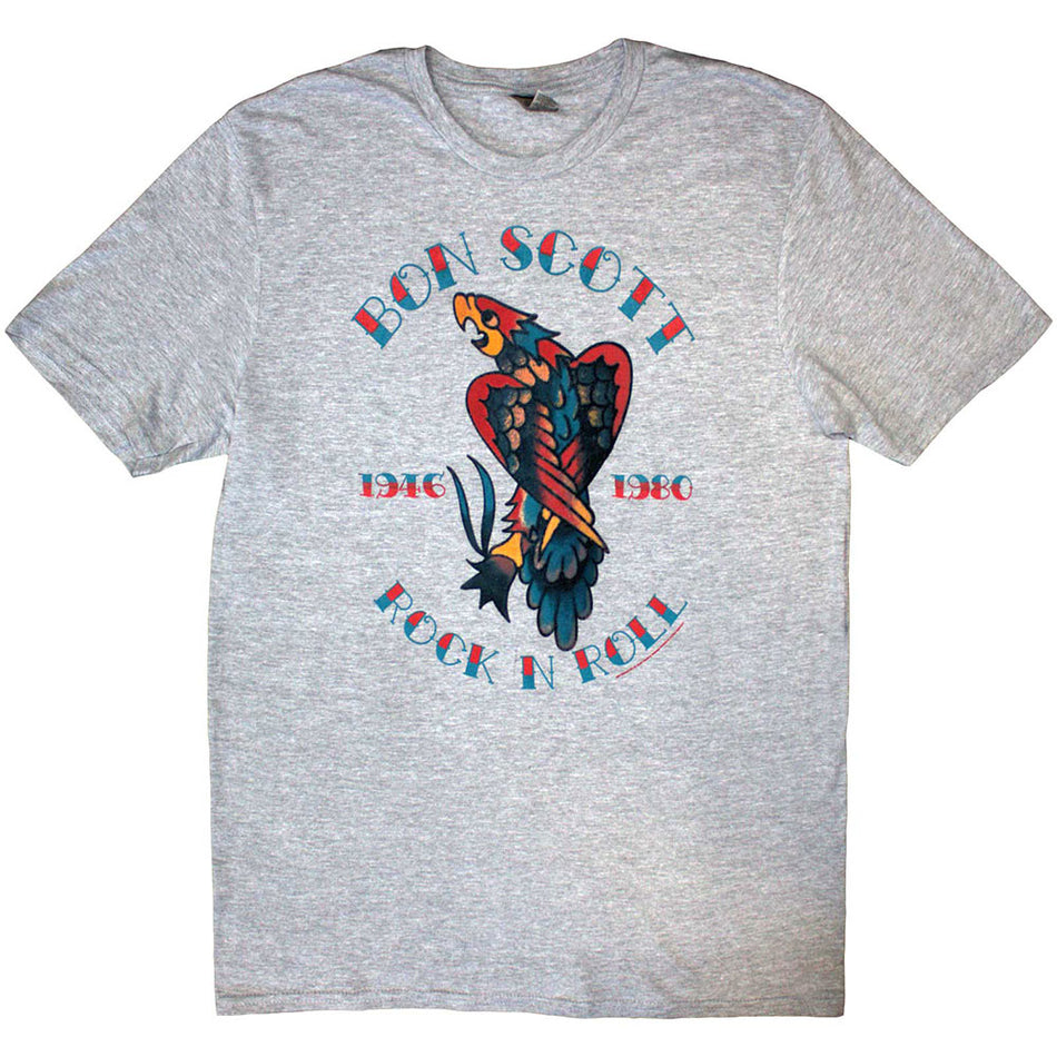 Bon Scott Rock N Roll Grey
