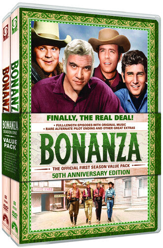 Bonanza: The Official First Season Volumes 1 & 2 - 8-Disc DVD Set