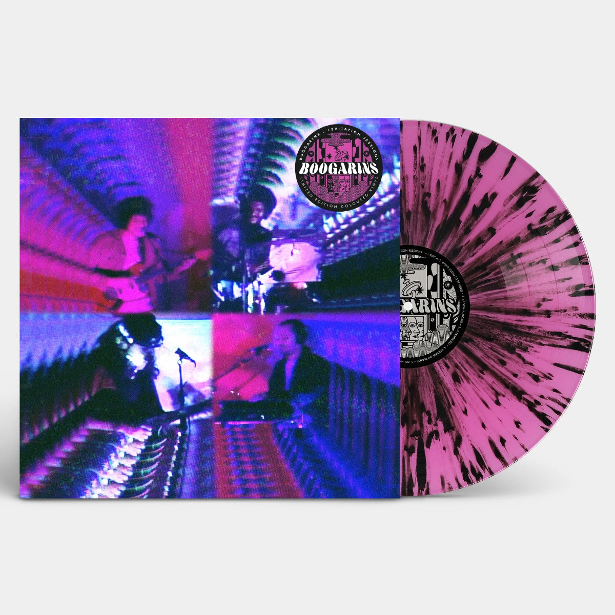 Boogarins Levitation Sessions (Indie exclusive "Polução Noturna" Splatter Colored Vinyl)