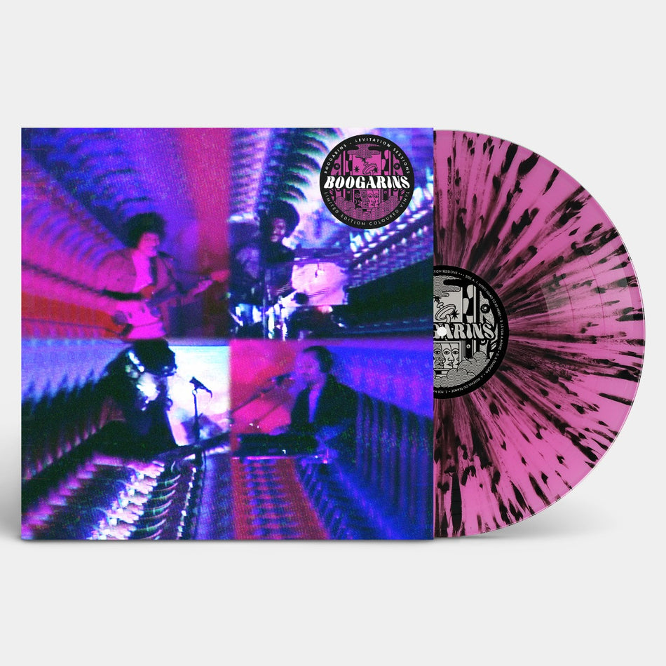 Boogarins Levitation Sessions (Indie exclusive "Polução Noturna" Splatter Colored Vinyl)