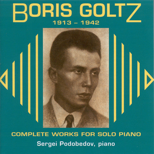 Boris Glotz Complete Works for Piano Solo - CD Album