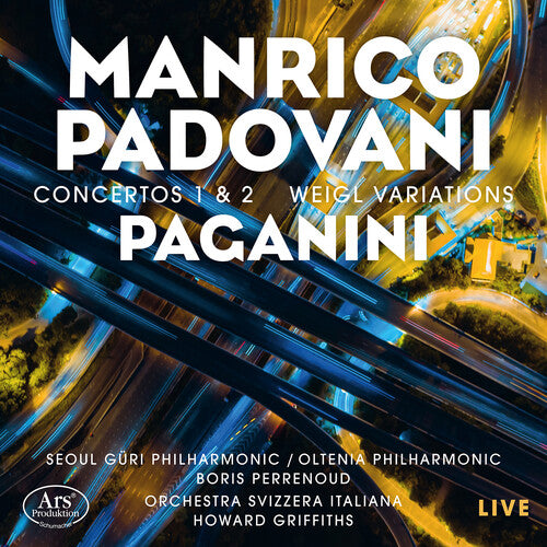 Boris Perrenoud Paganini Live - CD Album