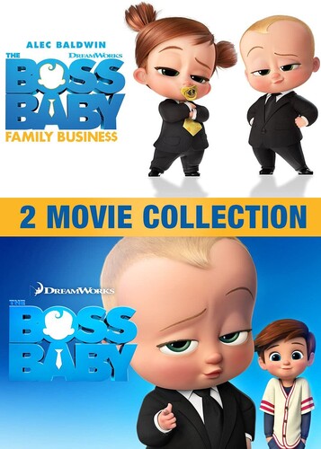 Boss Baby: 2-Movie Collection The Boss Baby: 2-Movie Collection - 2-Disc DVD Set