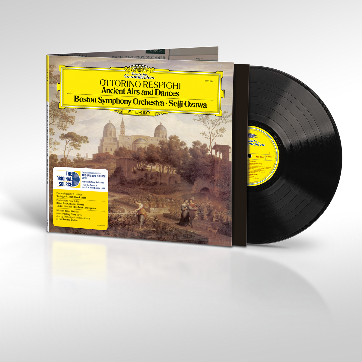Boston Symphony Orchestra/Seiji Ozawa Respighi: Ancient Airs and Dances (The Original Source Series) (180G) [LP]