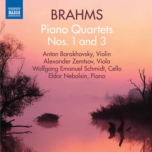 Brahms / Barakhovsky / Nebolsin Johannes Brahms: Piano Quartets Nos 1 & 3 - CD Album