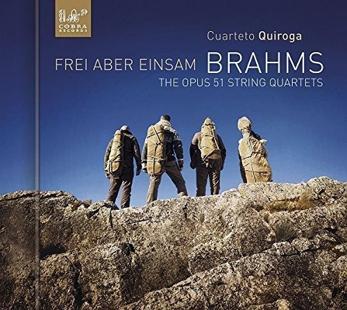 Brahms / Cuarteto Quiroga String Quartets Op. 51 Nos.1 & 2 - CD Album