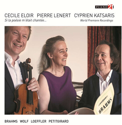 Brahms / Eloir, Cecile Brahms: Works for Alto Viola & Piano - CD Album
