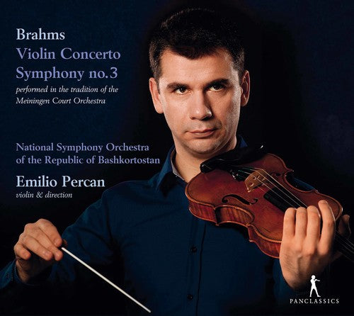 Brahms / Percan Brahms: Violin Concerto & Symphony No. 3 - CD Album