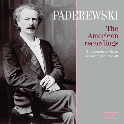 Brahms / Strauss / Paderewski Ignacy Jan Paderewski: The American Recordings - 5-Disc CD Album