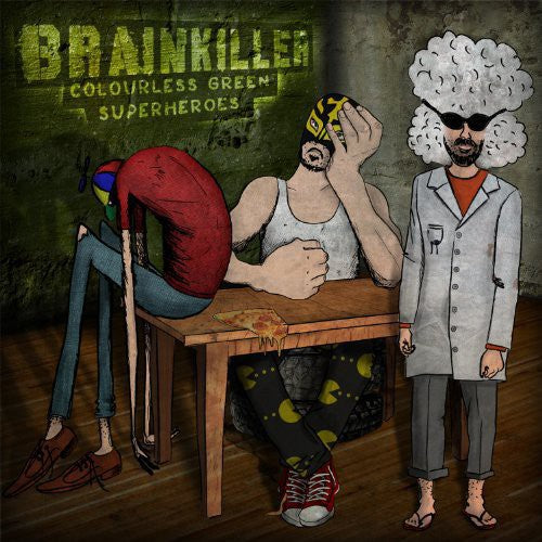Brainkiller Colourless Green Superheroes - Record Album - Vinyl LP