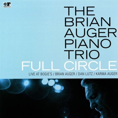 Brian Auger Piano Trio Full Circle - Live at Bogie's - Record Album - Vinyl LP