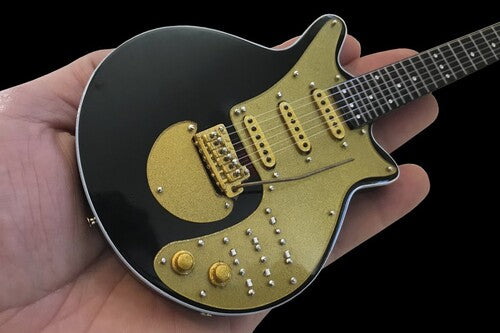 Brian May Signature BMG Gold Special 10 Inch Miniature Guitar Replica Collectible - Accessory