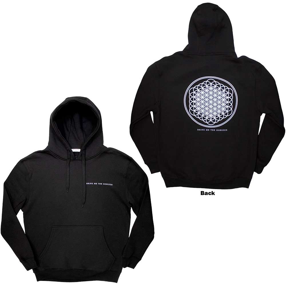 Bring Me The Horizon Flower of Life Black