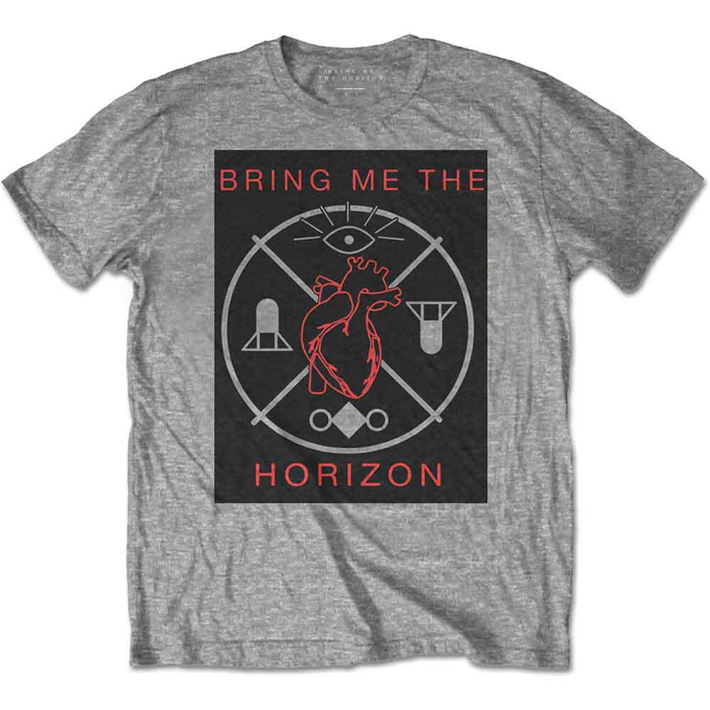 Bring Me The Horizon Heart & Symbols Grey