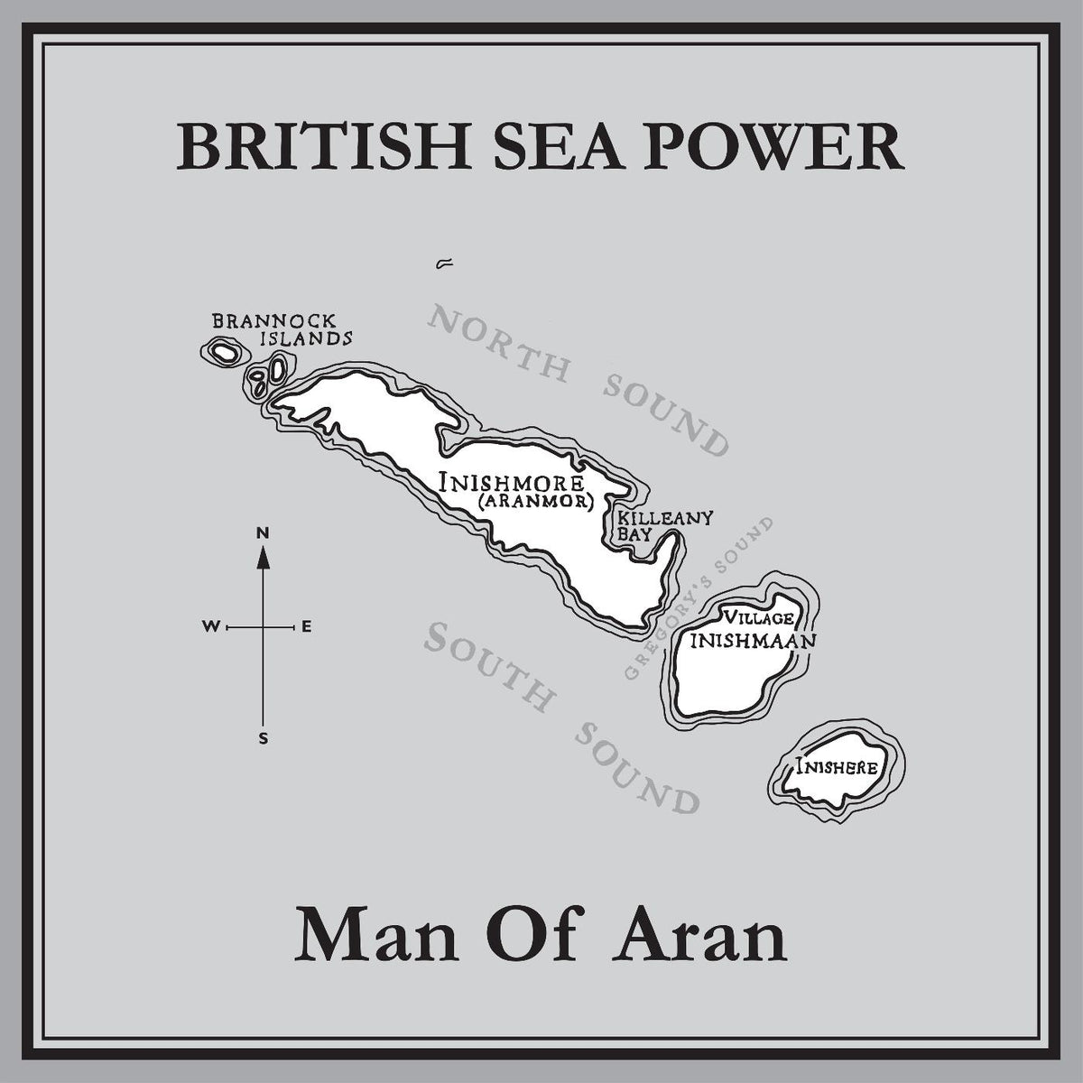 British Sea Power Man Of Aran (YELLOW & BLUE VINYL)