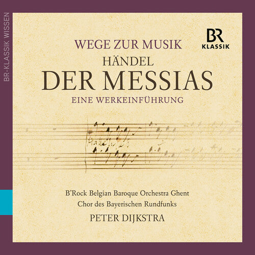 B'Rock Belgian Baroque Orchestra Ghent Chor Des B Der Messias - CD Album