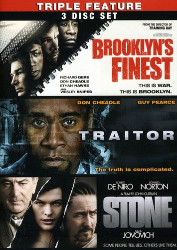Brooklyn s Finest / Traitor / Stone - 3-Disc DVD Set