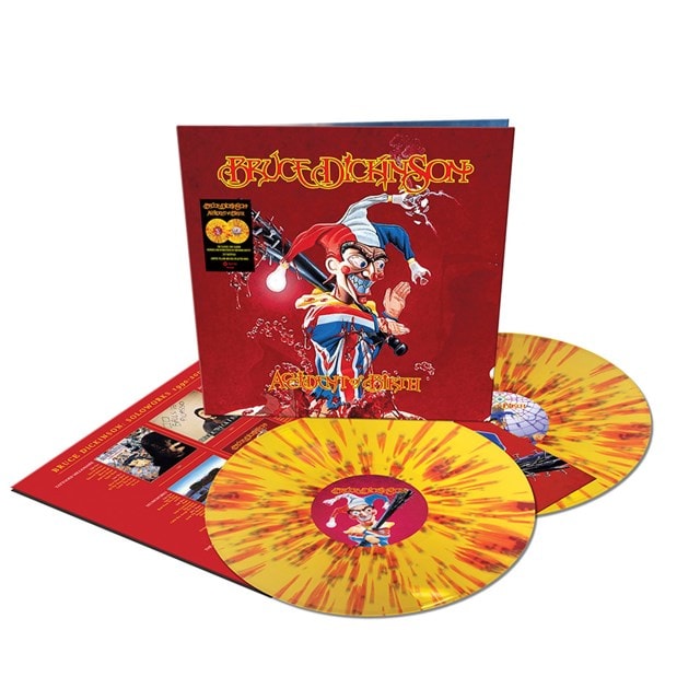 Bruce Dickinson Accident of Birth (2026 Remix) [Yellow/Red Splatter Vinyl] [2LP]