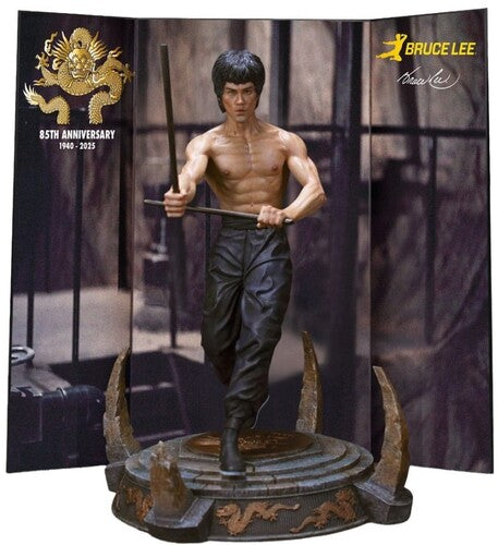 Bruce Lee Kali Sticks Fight Deluxe Basement Ver Bruce Lee - Kali Sticks Fight - Deluxe Version Polyresin Statue