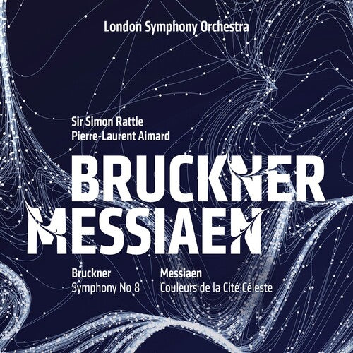 Bruckner / Messiaen / Rattle, Simon Bruckner: Symphony No.8; Messiaen: Couleurs de la Cite Celeste - 2-Disc Blu-Ray Set