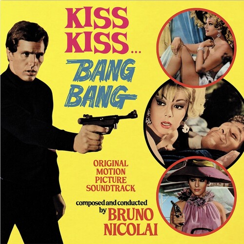 Bruno Nicolai Kiss Kiss Bang Bang (Original Soundtrack) - Record Album - Vinyl LP